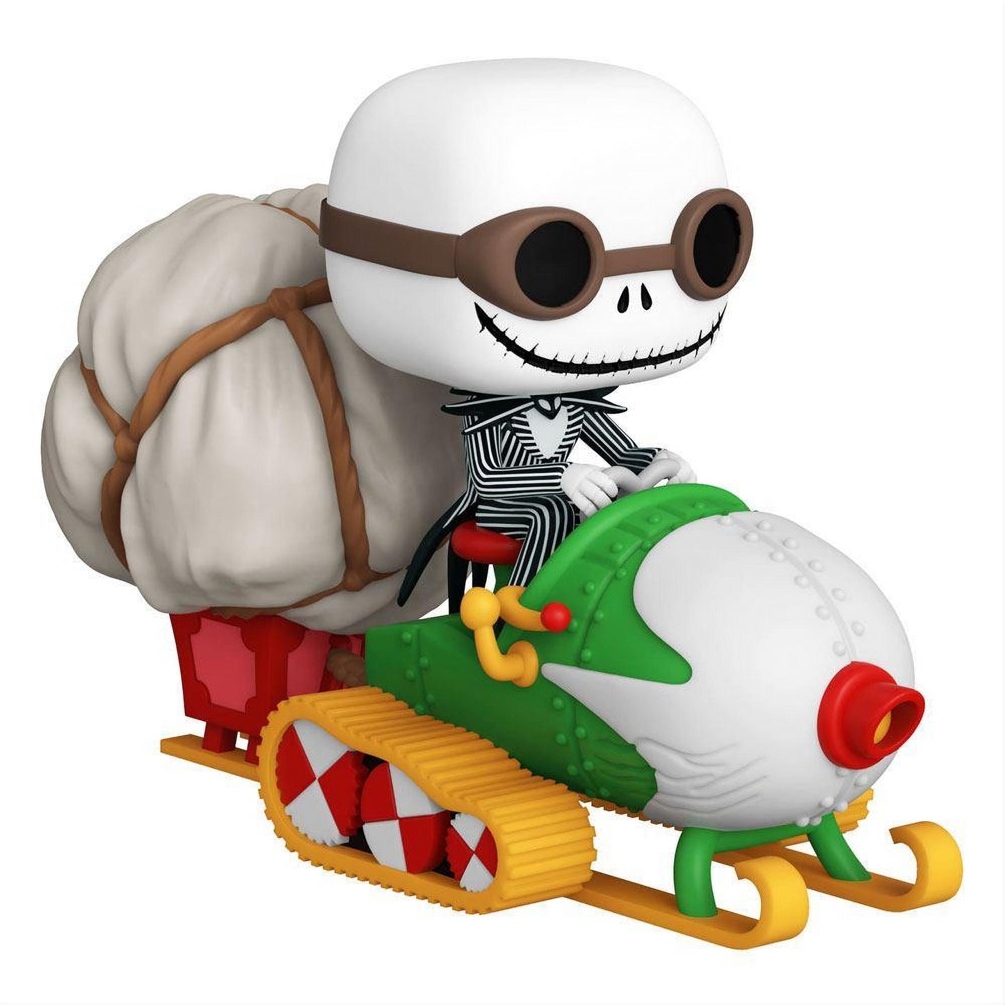 Nightmare before Christmas POP! Rides Vinyl Figure Jack w/Goggles & Snowmobile 18 cm - Funko Pop! Figures