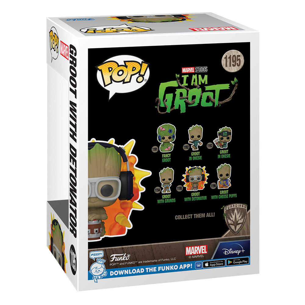 I Am Groot POP! Vinyl Figure Groot w/ detonator - Funko Pop! Figures