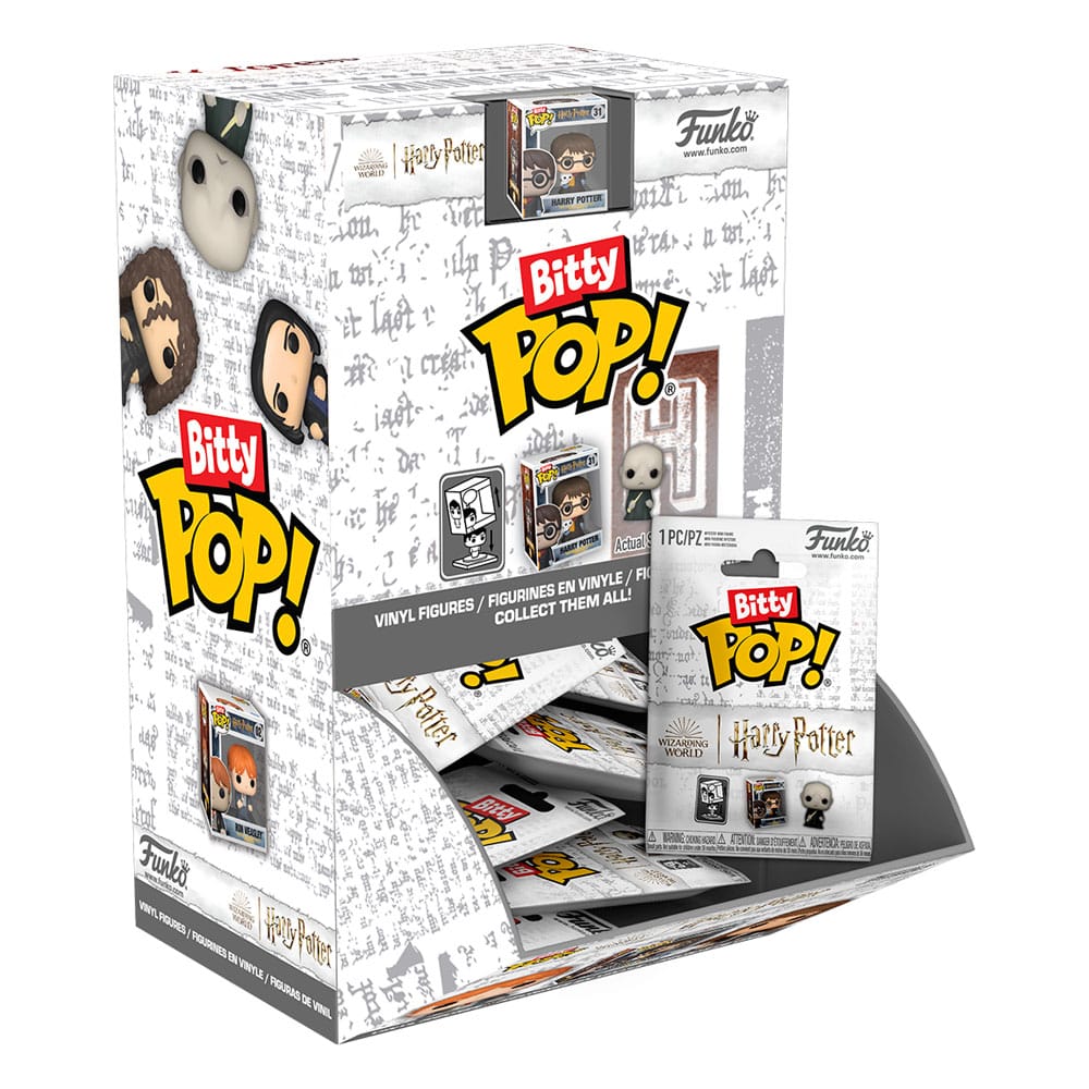 Harry Potter Bitty POP! Vinyl Figure Display Box Qty 36 Harry Potter 2,5 cm - Funko Mini Figures, POP! Figures