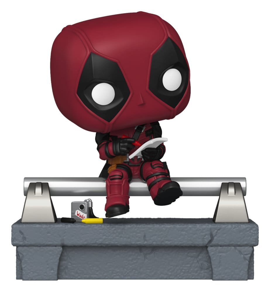 Marvel POP! Deluxe Vinyl Figure Deadpool on Bridge - Funko POP! Figures