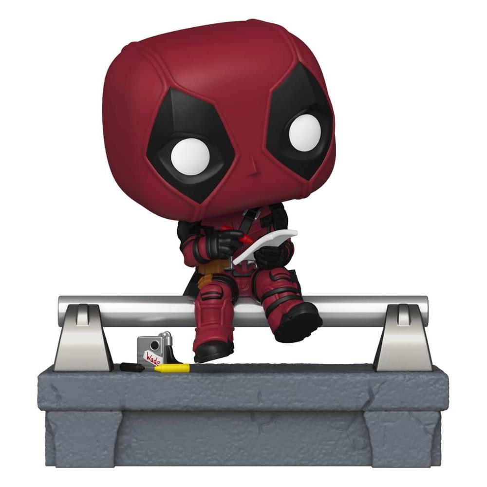 Marvel POP! Deluxe Vinyl Figure Deadpool on Bridge - Funko Pop! Figures