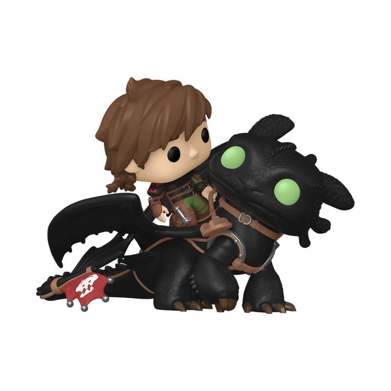 How to Train Your Dragon POP! Rides Deluxe Vinyl Hiccup w/Toothless - Funko POP! Figures