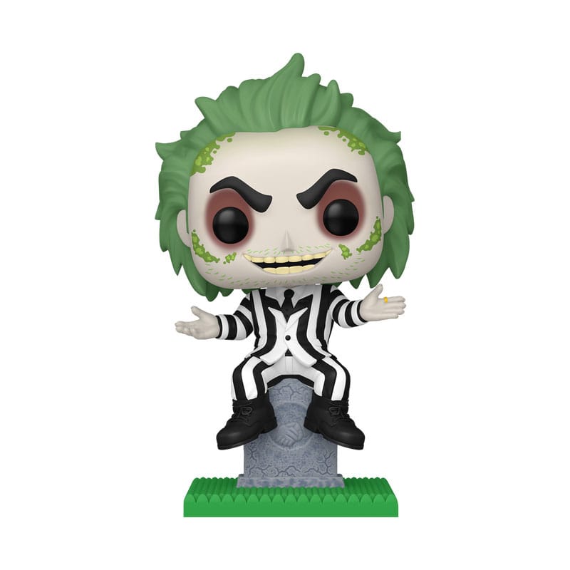 Beetlejuice POP! Plus Movies Vinyl Figure Beetlejuice w/tombstone