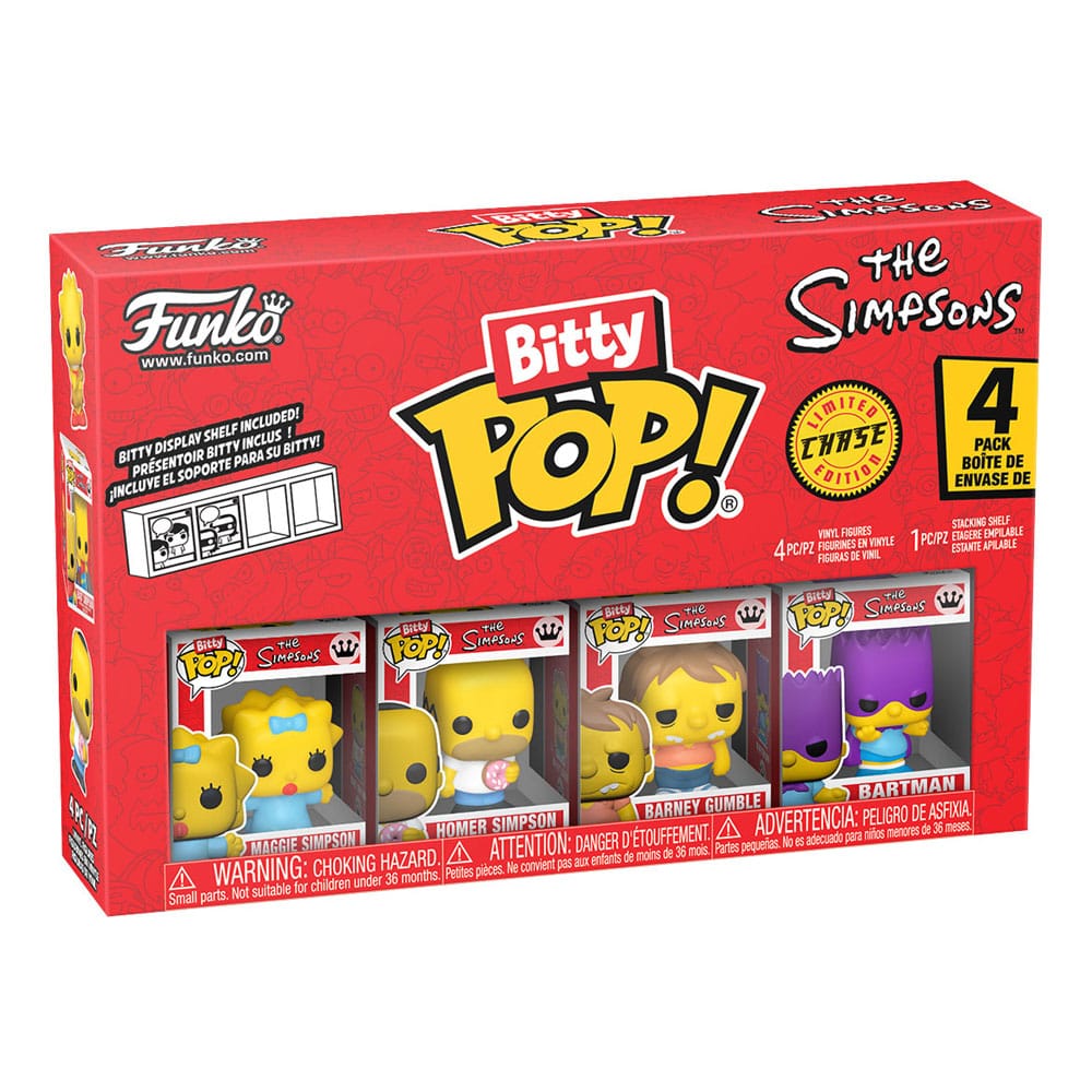 The Simpsons Bitty POP! Vinyl Figure 4-Pack Series 3 2 cm - Funko Pop! Figures
