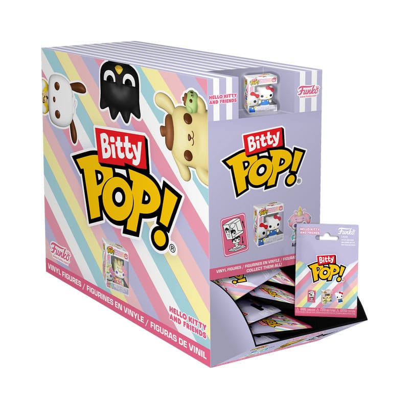 Sanrio Bitty POP! Vinyl Figure Display Box Qty 32 PDQ 2,5 cm - Funko POP! Figures