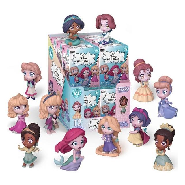 Disney Mystery Mini Figures Princess Manga- 5 cm Display Box Qty 12 - Funko Mini Figures