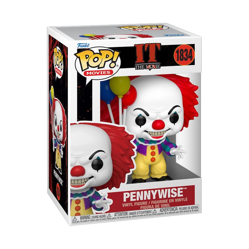 It Box Qty 1990 POP! Movies Vinyl Figure Pennywise