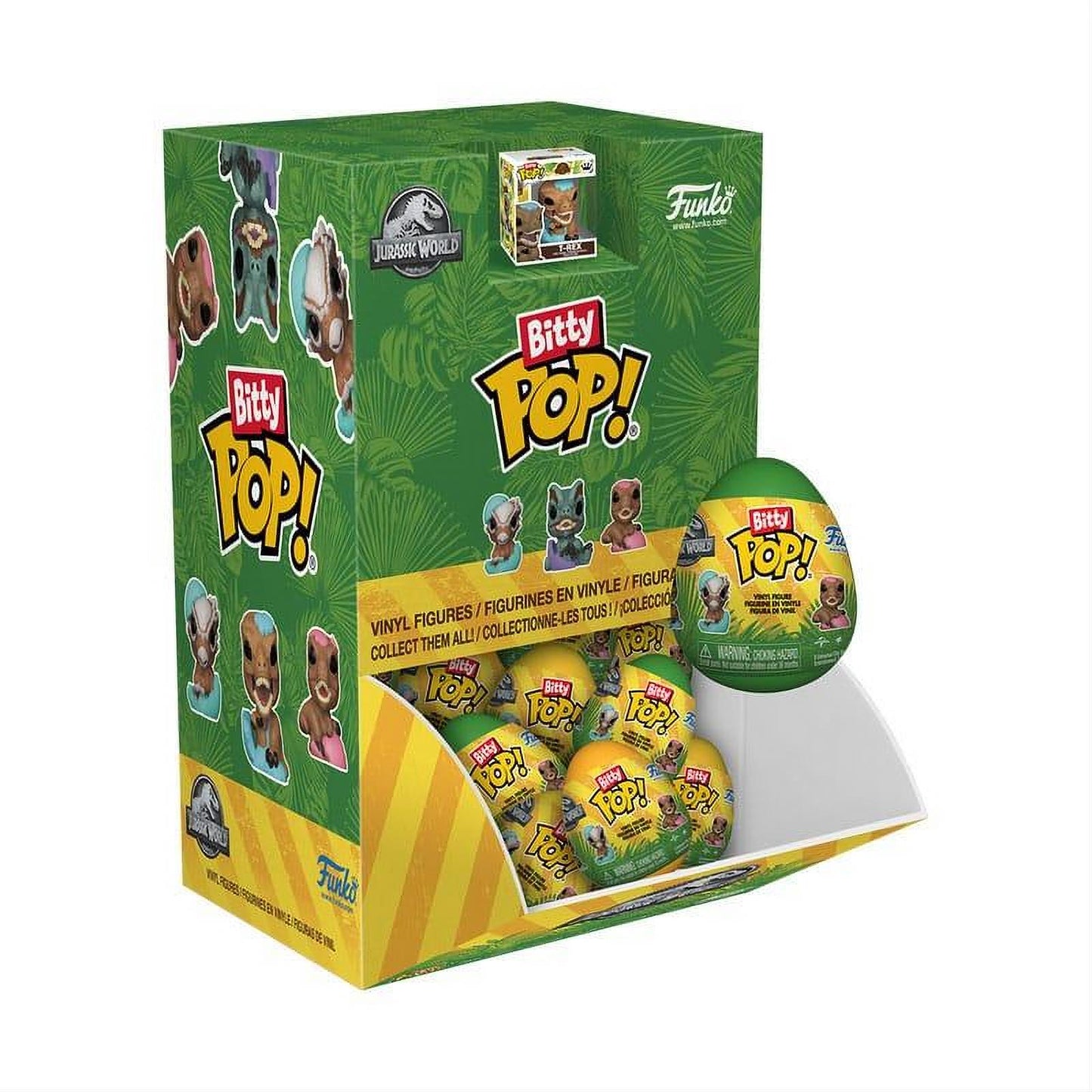 Jurassic Park POP! Vinyl Figure Easter Egg PDQ Display 24 2,5 cm - Funko Pop! Figures