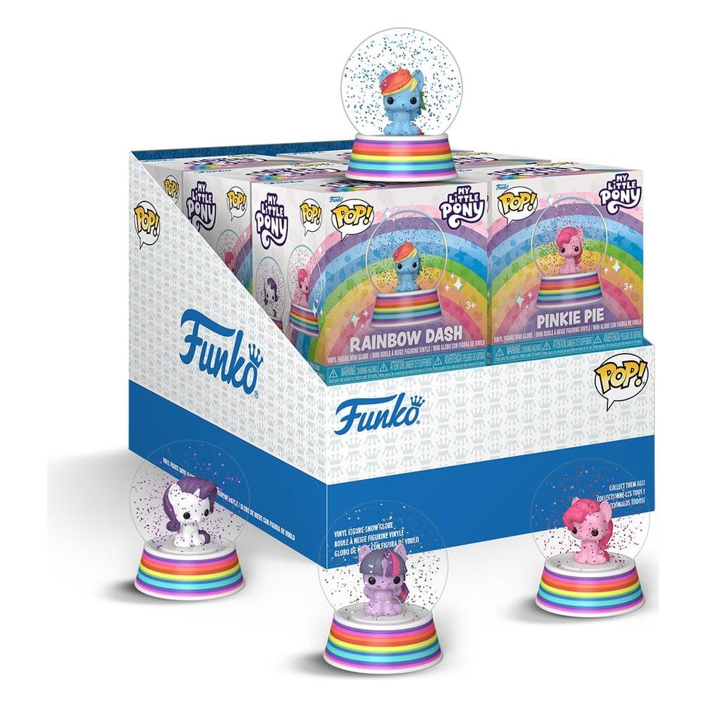 My Little Pony Mystery Minis Snow Globes 5 cm Blind Box Display Box Qty 12 - Funko Decoration, Blind Boxes