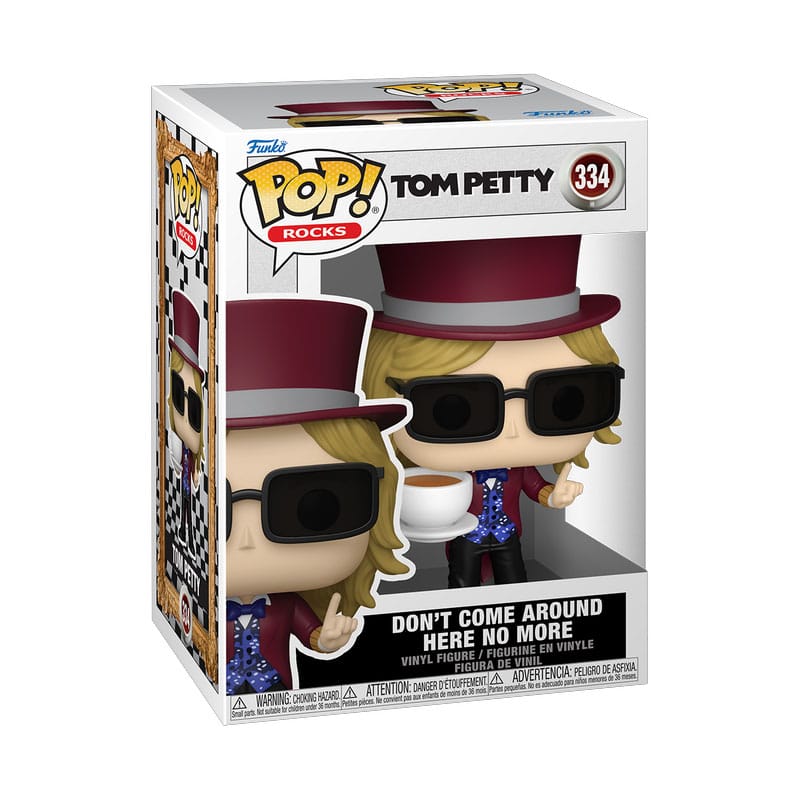 Tom Petty POP! Rocks Vinyl Figure Don't Come Around Here No More