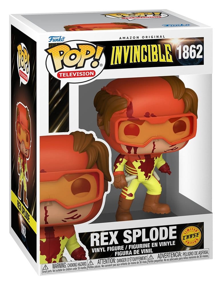Invincible 2 POP! Vinyl Figures Rex Splode with Chase Assortment (6) - Funko Pop! Figures