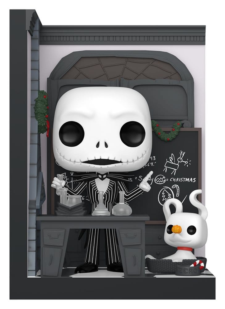 Nightmare Before Christmas POP! Nooks Vinyl Figure Jack Skellington's Room