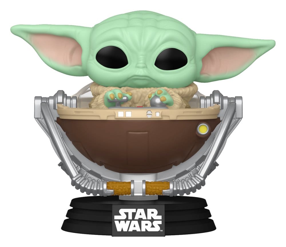 Star Wars: The Mandalorian and Grogu POP! Vinyl Bobblehead Figure Grogu in Pram