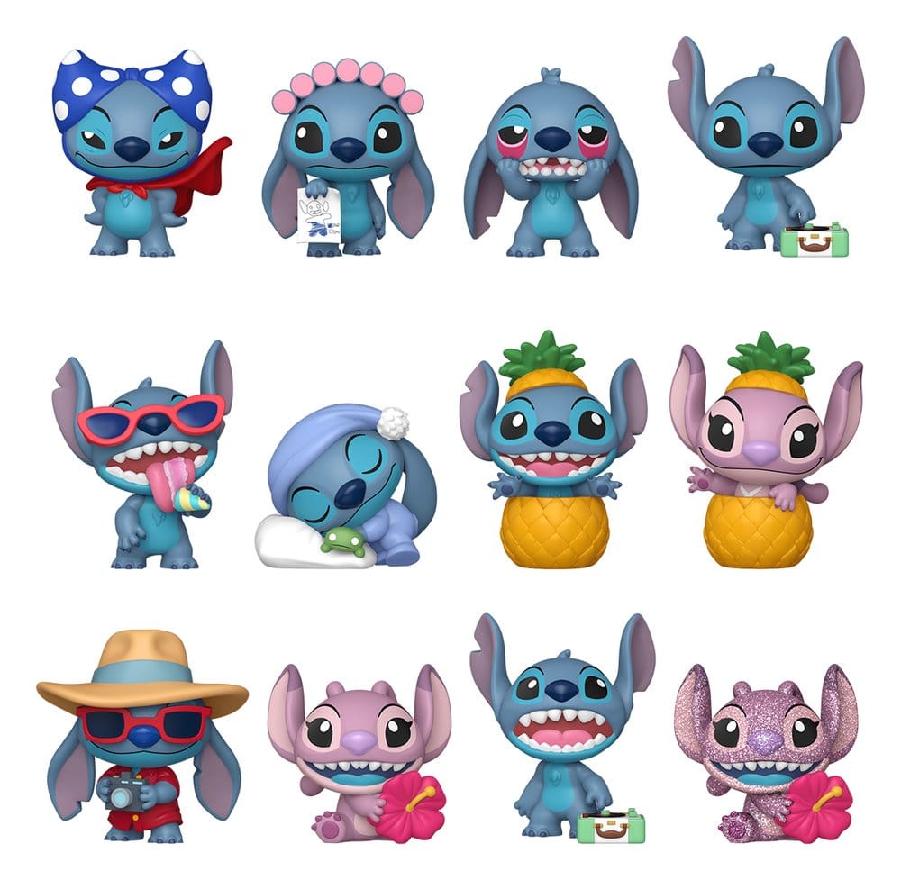 Lilo & Stitch Mini Figures PDQ 5 cm Display (12) - Funko Blind Boxes, Mini Figures & Capsule Toys