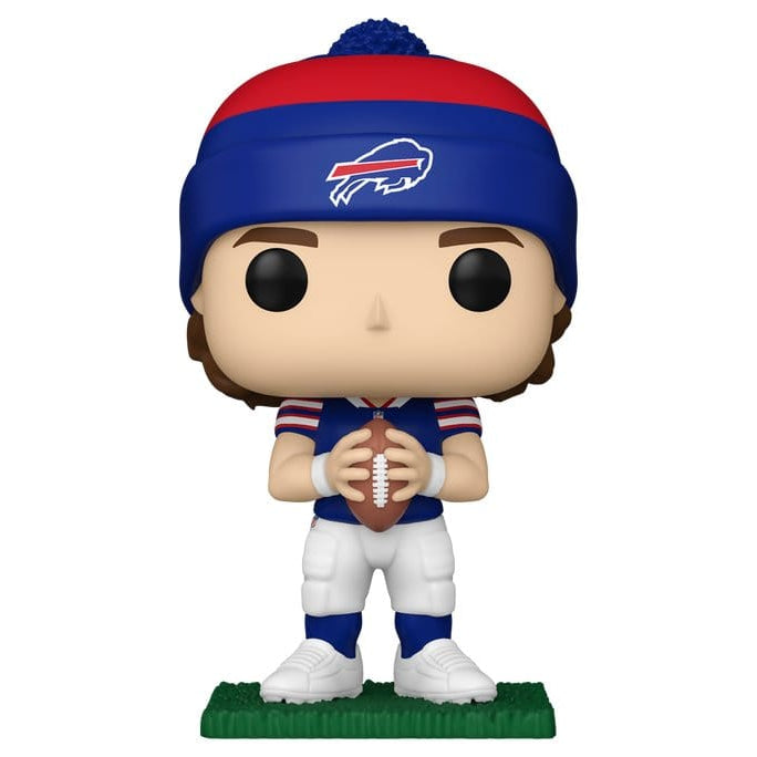 NFL POP! Vinyl Figure : Bills- Josh Allen (Beanie) - Funko POP! Figures