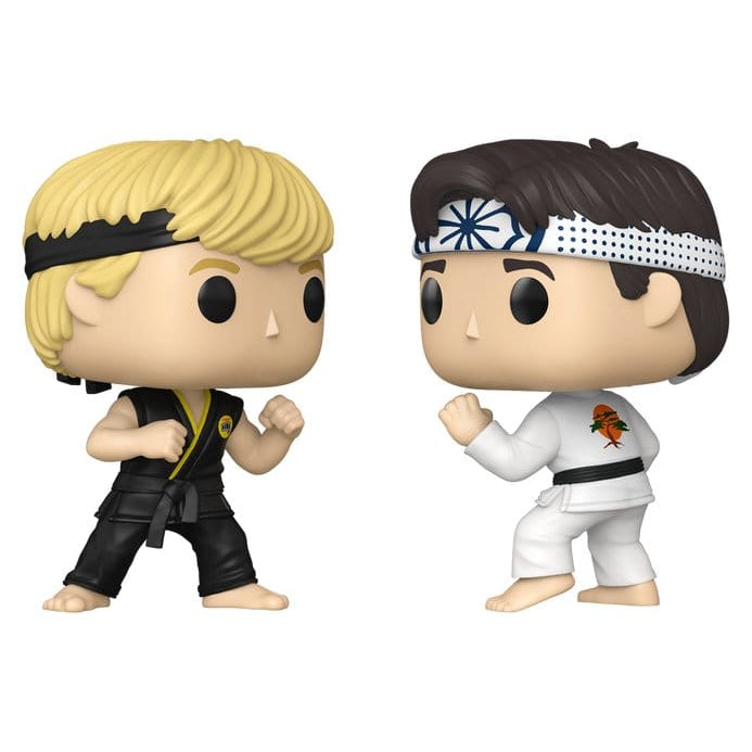 Karate Kid POP! Movies Vinyl Figures 2-Pack Johnny & Daniel - Funko Mini Figures, POP! Figures