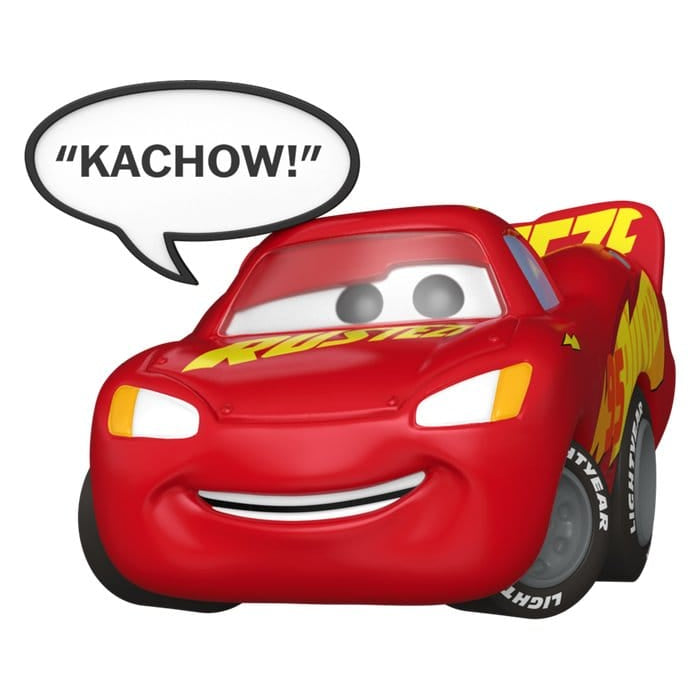 Cars POP! Sayings Vinyl Figure Lighting McQueen (Kachow) 6 cm - Funko POP! Figures