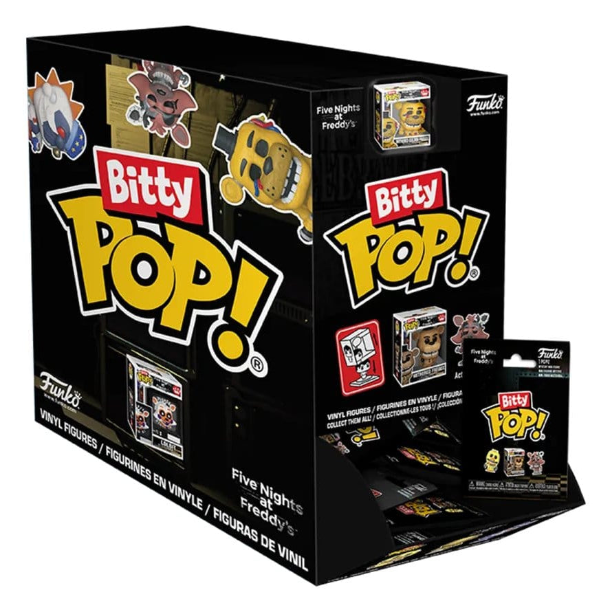 Five Nights at Freddy's Bitty POP! Vinyl Figures 2 cm Display Box Qty 32 - Funko POP! Figures
