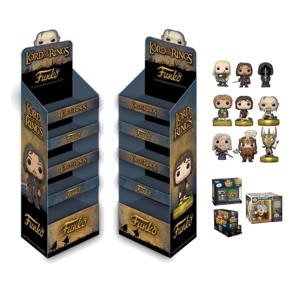 The Lord of the Rings POP! Vinyl Figures FSDU Assortment Box Qty 90 - Funko Pop! Figures