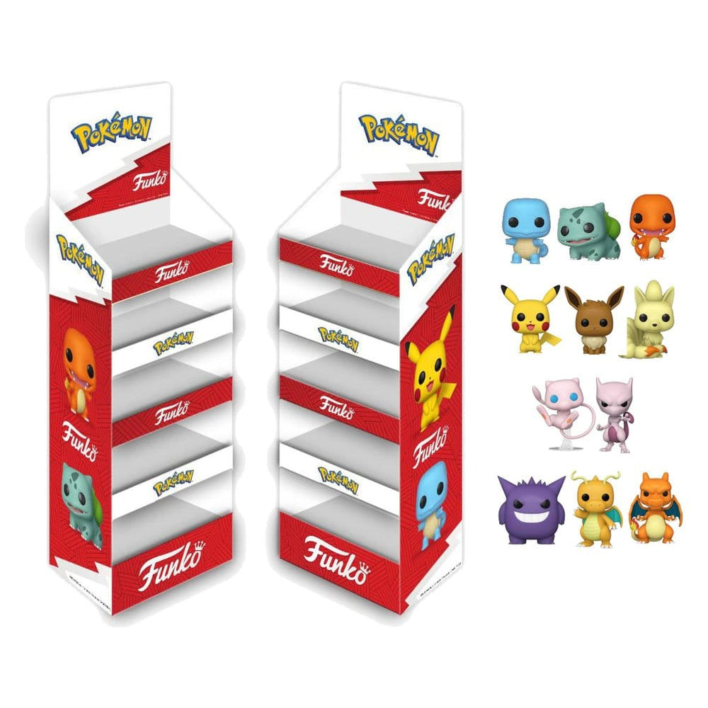 Pokémon POP! Vinyl Figures FSDU Assortment Box Qty 60 - Funko Pop! Figures