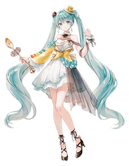 Hatsune Miku x Tirol Choco Collaboration PVC Figure Coffee Nougat Another Color Ver.