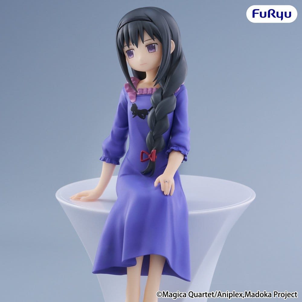 Puella Magi Madoka Magica PVC Figure Noodle Stopper -Homura Akemi- 15 cm - Furyu Statues