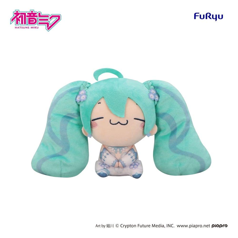 Hatsune Miku Mochipico Plush Figure Nemophila B 15 cm - Furyu Plush