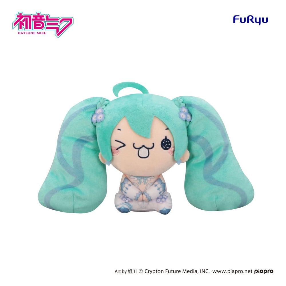 Hatsune Miku Mochipico Plush Figure Nemophila C 15 cm - Furyu Plush