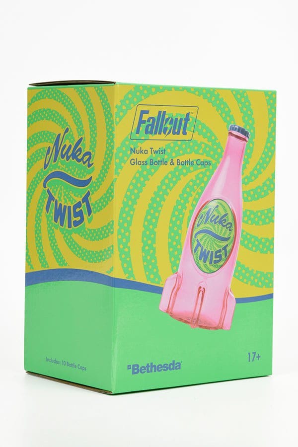 Fallout Bottle Series Replica Glass Bottle & Cap Nuka Twist - DEVplus Kitchen & Tableware