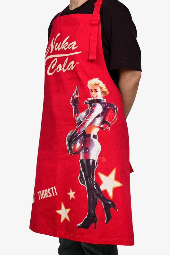 Fallout Apron Nuka Cola Zap that Thirst - DEVplus Kitchen And Tableware
