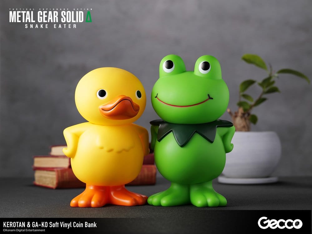 Metal Gear Solid ?: Snake Eater Soft Vinyl Bank GA-KO 19 cm - Gecco Banks