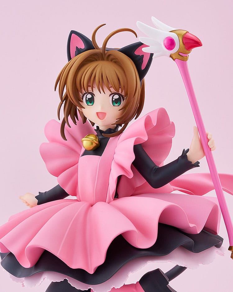 Cardcaptor Sakura Pop Up Parade PVC Statue Sakura Kinomoto: Black Cat Costume Ver. L Size 22 cm - Good Smile Company Statues