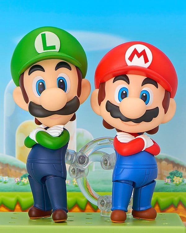 Super Mario Nendoroid Action Figure Luigi 10cm - Good Smile Company Action Figures