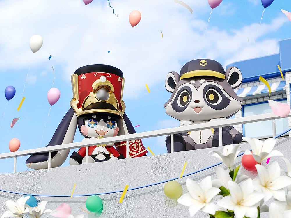 Honkai: Star Rail Huggy Good Smile Mini Figure Baseball Raccoon