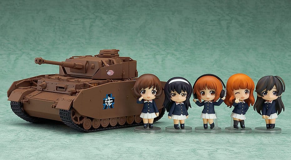 Girls und Panzer das Finale Nendoroid More Vehicle Panzer Kampfwagen IV Ausf.D (H Ver.)