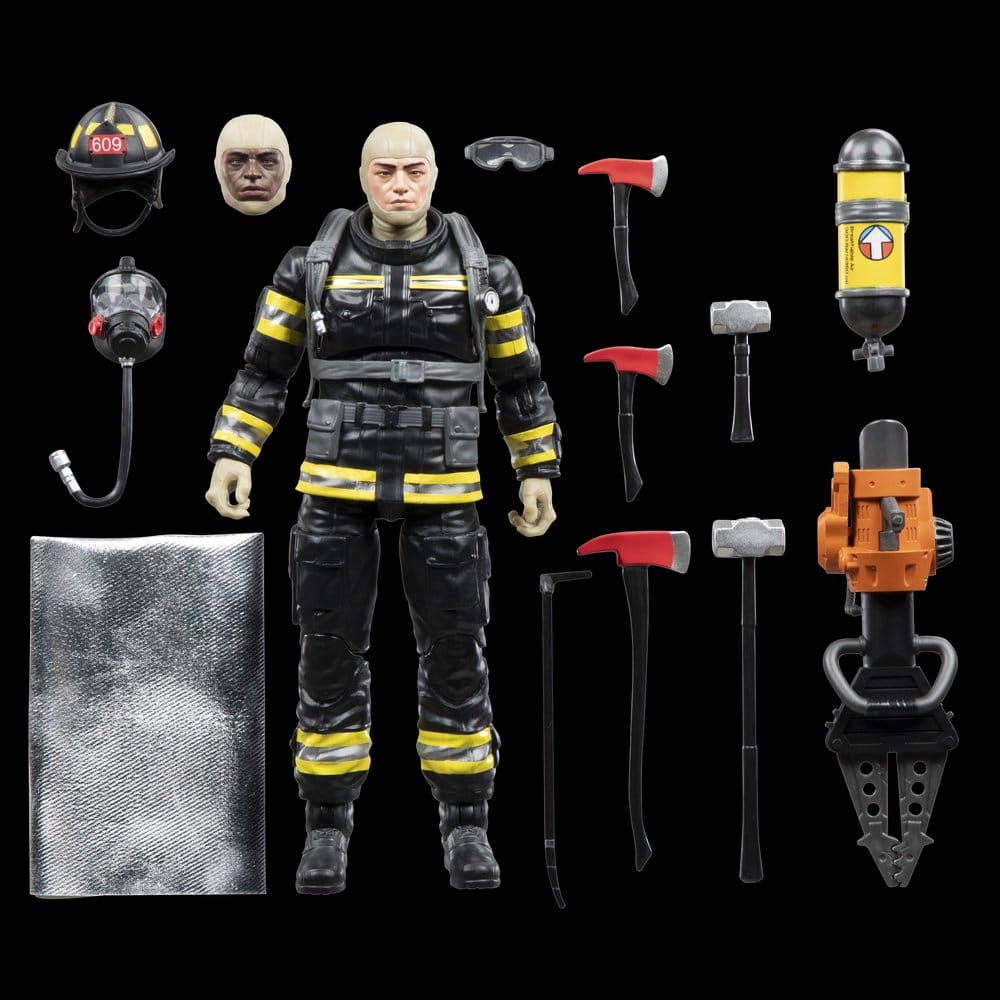 G.I. Joe Classified Series Legacy Collection Action Figure Search & Rescue Firefighter