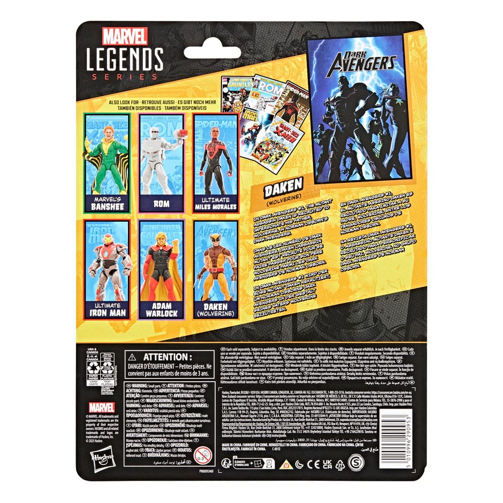 Dark Avengers Marvel Legends Action Figure Daken (Wolverine) 15 cm - Hasbro Action Figures