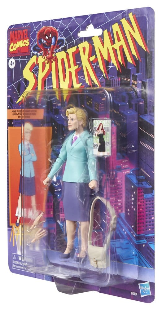 Spider-Man Marvel Legends Action Figure Aunt May