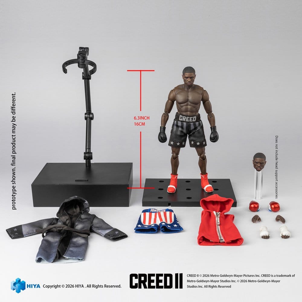 Creed II Exquisite Super Action Figure 1/12 Adonis Creed 16 cm - Hiya Toys Action Figures
