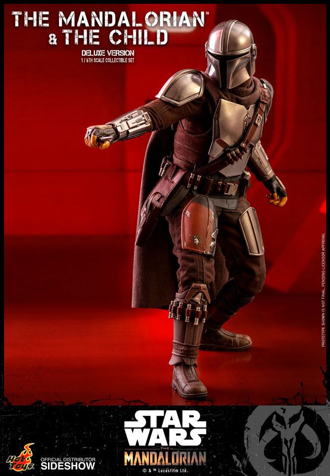 Star Wars The Mandalorian Action Figure 2-Pack 1/6 The Mandalorian & The Child Deluxe