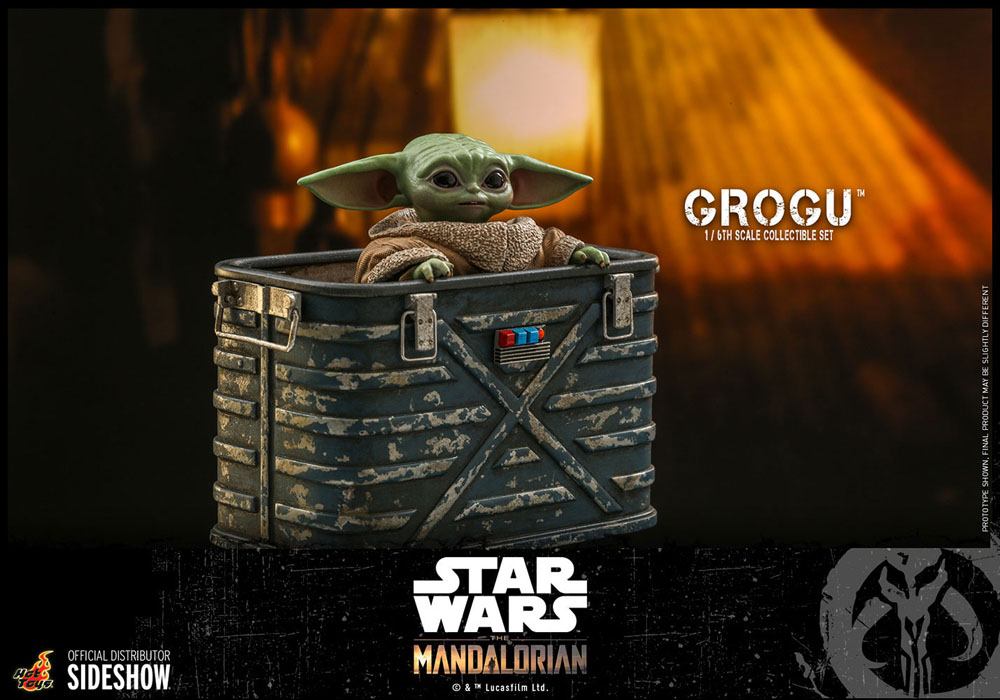 Star Wars The Mandalorian Action Figures 1/6 Grogu - Hot Toys Action Figures