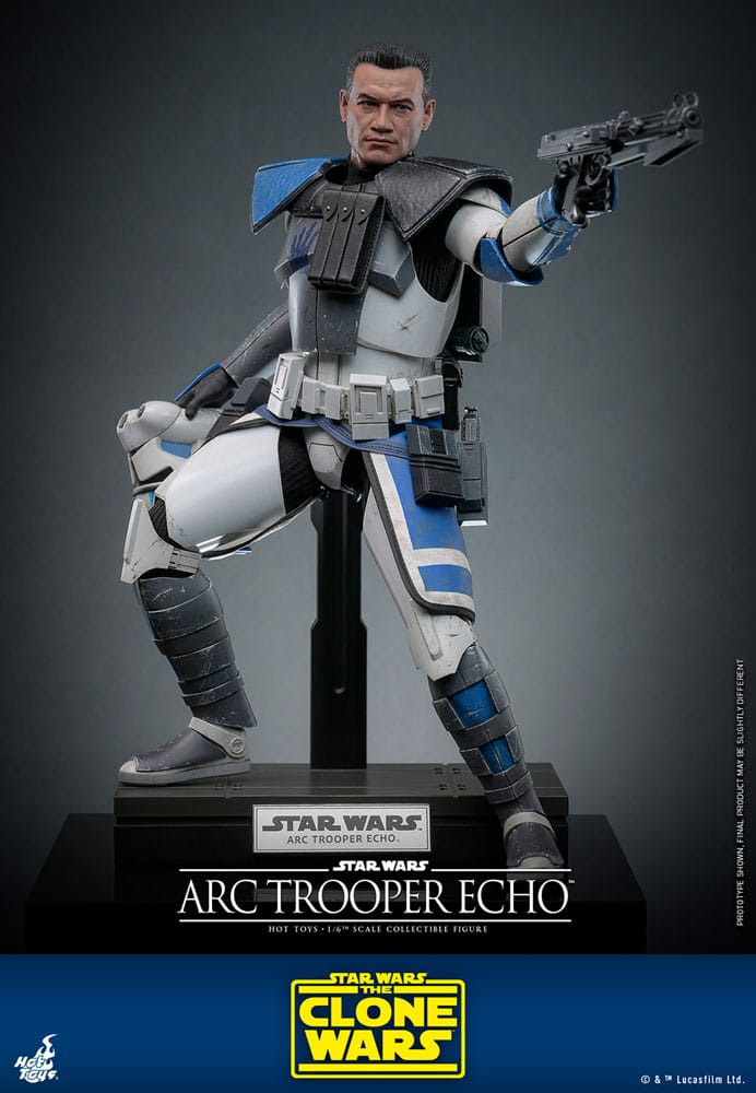 Star Wars: The Clone Wars: Arc Trooper Echo: 1/6 Scale Action Figure