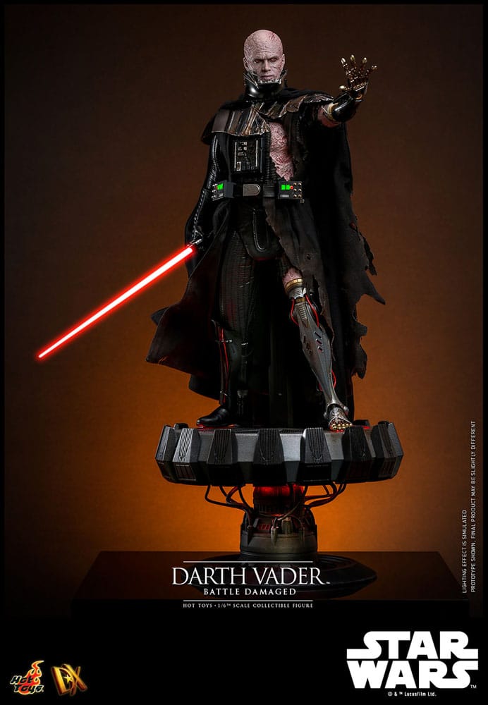 Star Wars: Darth Vader (Battle Damaged): 1/6 Scale Action Figure