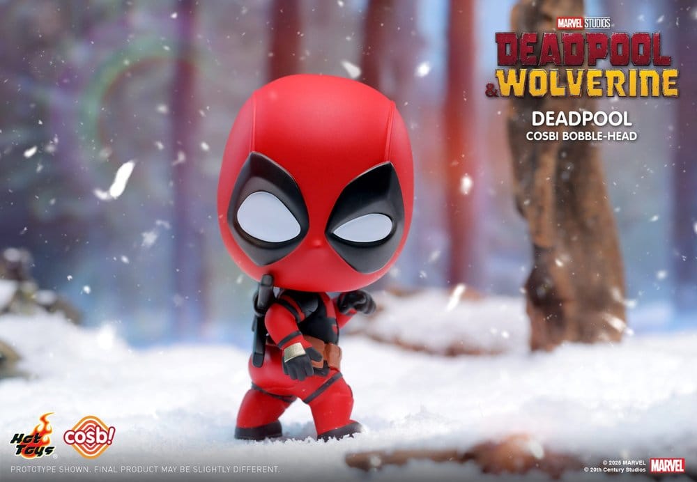 Deadpool & Wolverine Cosbi Mini Figures Series 2 Blind Box Display 8 - Hot Toys Blind Boxes