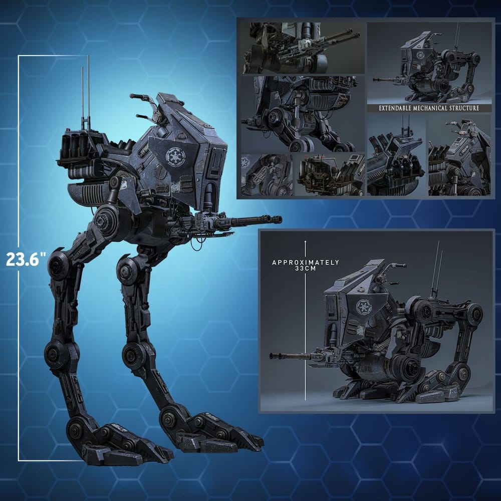Star Wars: The Mandalorian & Grogu Movie Masterpiece Vehicle 1/6 AT-RT 60 cm - Hot Toys Vehicles