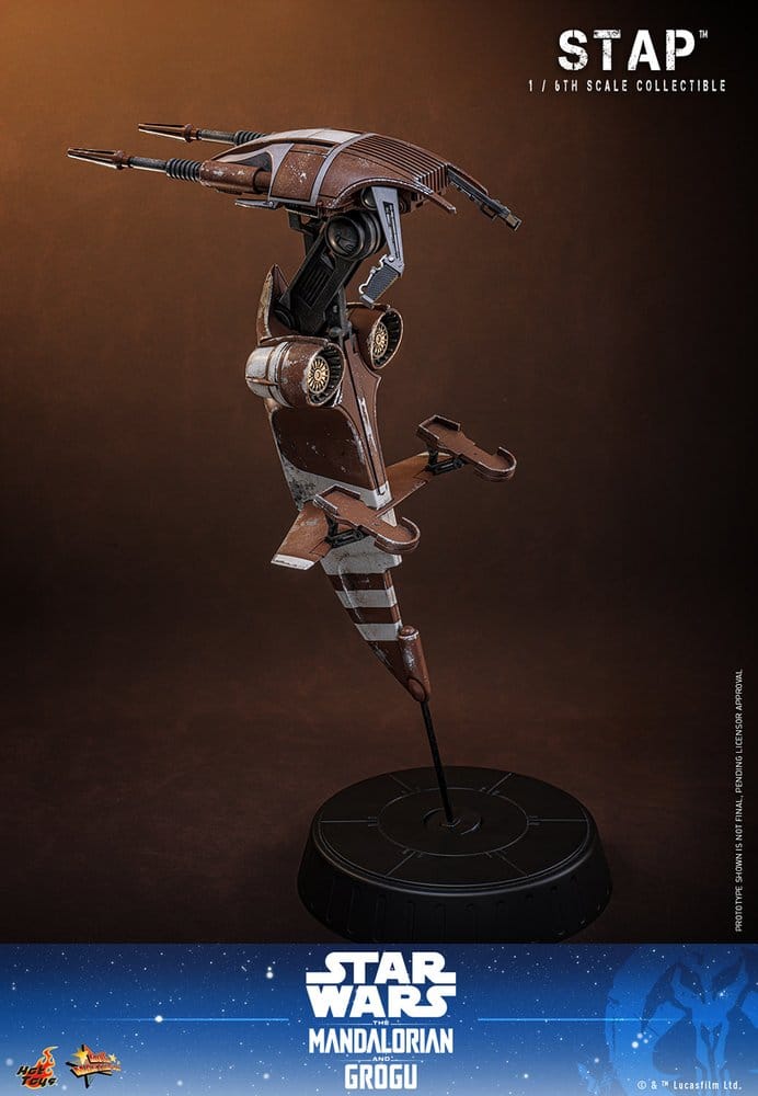Star Wars: The Mandalorian & Grogu Movie Masterpiece Accessory 1/6 STAP 32 cm - Hot Toys Action Figure Accessories