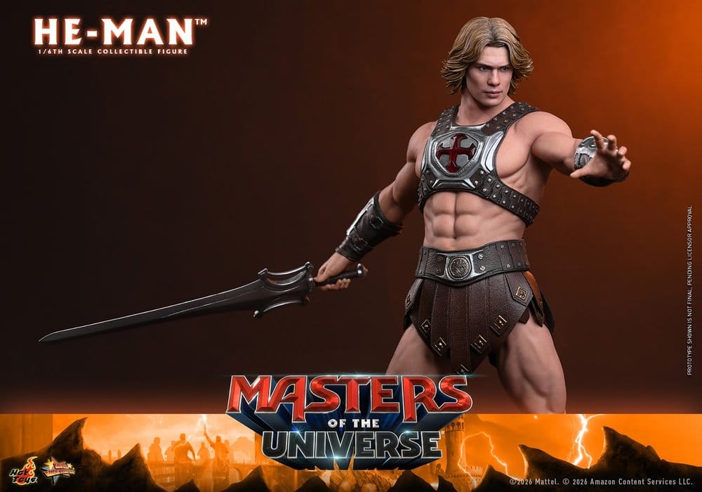 Masters of the Universe Movie Masterpiece Action Figure 1/6 He-Man 31 cm - Hot Toys Action Figures