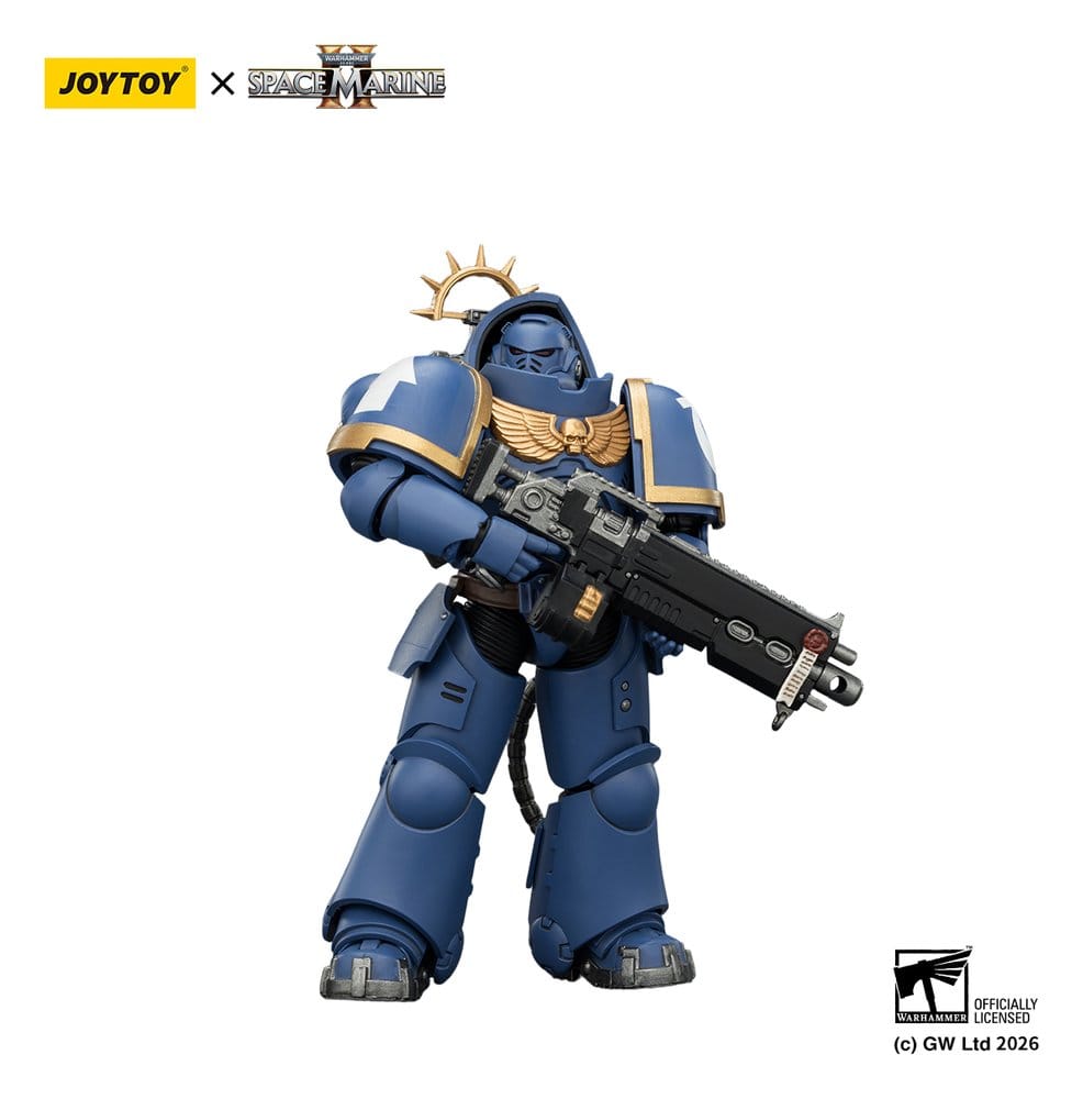 Warhammer 40,000 Action Figure Game Edition Ultramarines Heavy Intercessor 13 cm - Joy Toy Action Figures