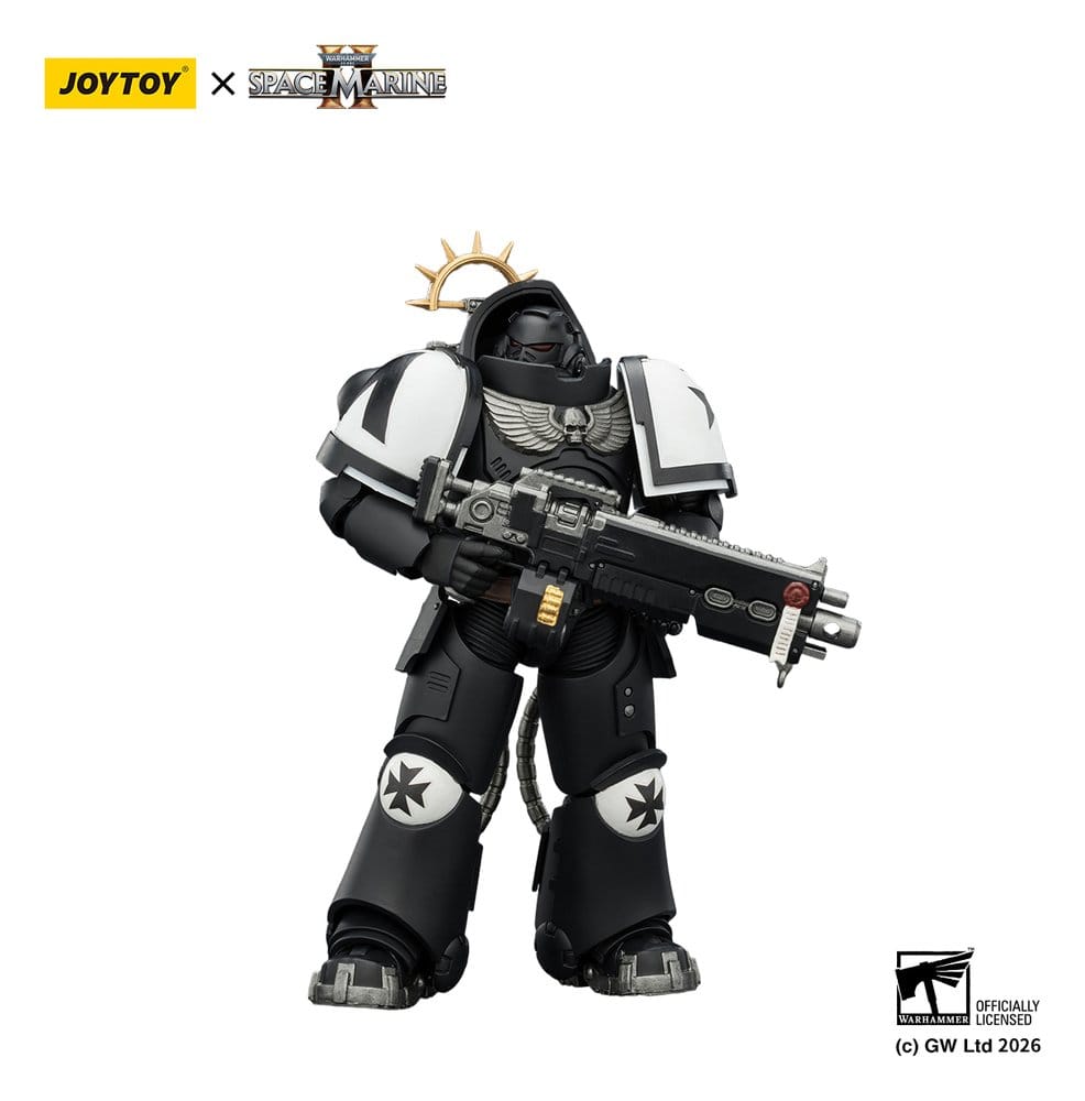 Warhammer 40,000 Action Figure Game Edition Black Templars Heavy Intercessor 13 cm - Joy Toy (CN) Action Figures