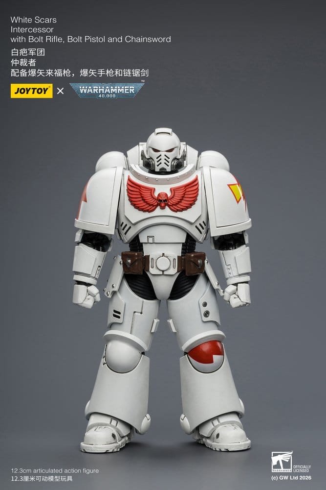 Warhammer 40,000 Action Figure White Scars Intercessor 12 cm - Joy Toy Action Figures
